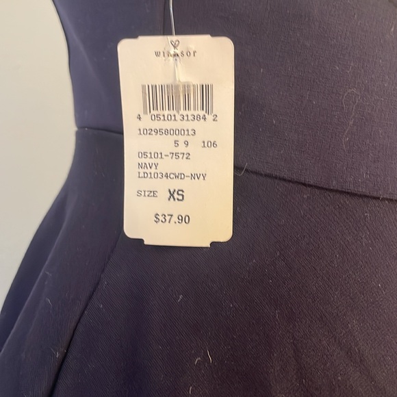Windsor Navy mini dress new size xs - Picture 4 of 4